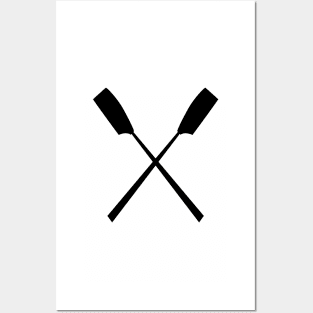 Crossed Oars Posters and Art